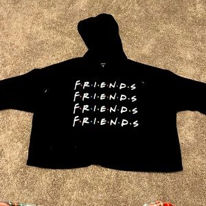 FRIENDS cropped hoodie